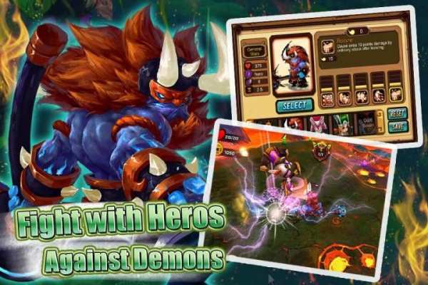 Demon Avengers TD स्क्रीनशॉट 5