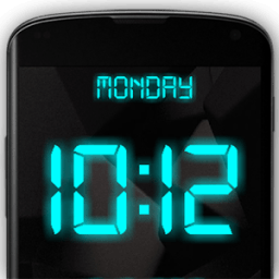 Digital Clock Live Wallpaper иконка