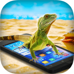 Lizard in Phone Prank иконка