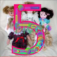 Count Dolls in English 1 on 9Apps
