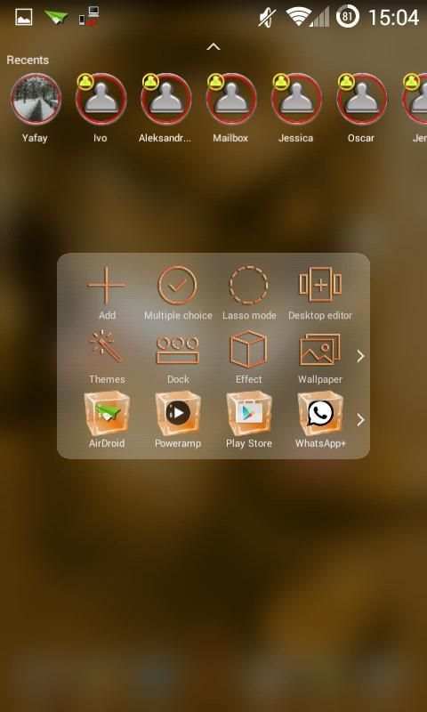 TSF Shell Theme Ice Cube Orang स्क्रीनशॉट 5