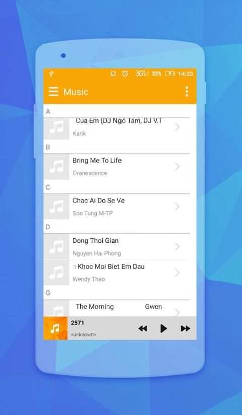 Music Style Asus ZenUI screenshot 6