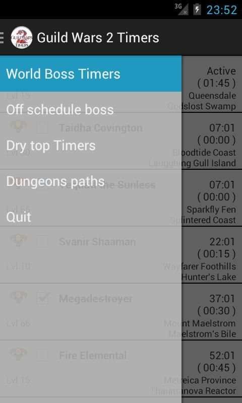 Guild Wars 2 Timers 1 تصوير الشاشة
