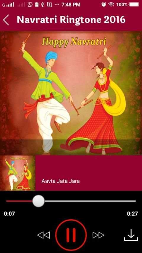 Navratri ringtone 2016 3 تصوير الشاشة