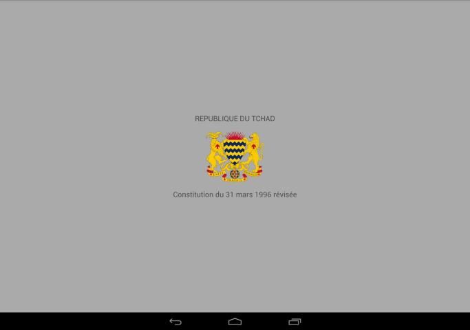 La Constitution du Tchad screenshot 4