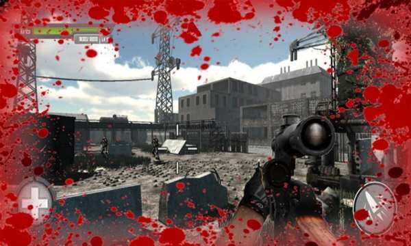 sniper memukul penembak 3d screenshot 1