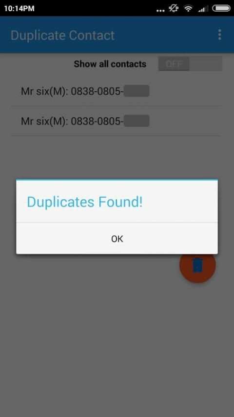 Duplicate Contact скриншот 6