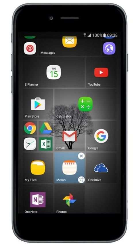Win 10 Launcher for Android скриншот 3