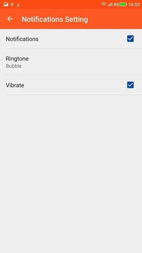 Light SMS screenshot 1