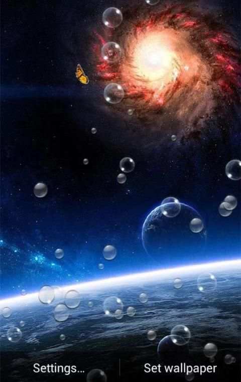 Galaxy Live Wallpaper screenshot 10