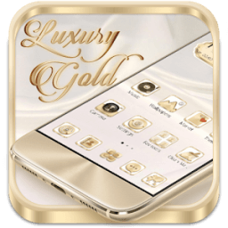 Роскошные Металл Золото иконка