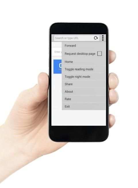 5G Ultra Speed Android Browser screenshot 1