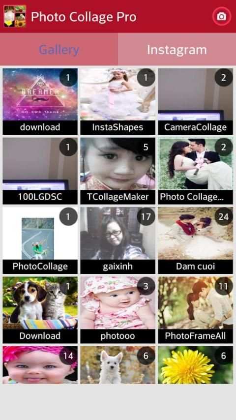 Photo Collage Pro screenshot 1