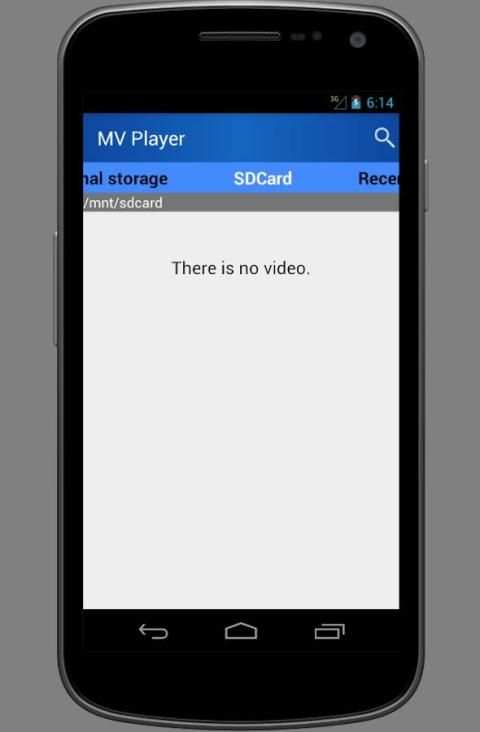 MV Player screenshot 1