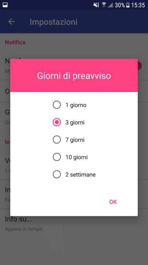 APPena in tempo screenshot 1
