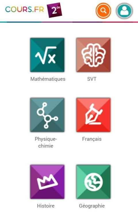 Cours.fr 2nde screenshot 4