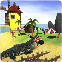 Angry Crocodile Simulator 2016 icon