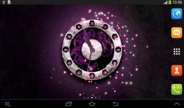 Analog Clock Live Wallpaper screenshot 4