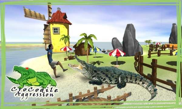 Angry Crocodile Simulator 2016 screenshot 6