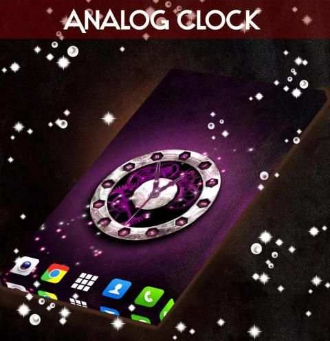 Analog Clock Live Wallpaper screenshot 9