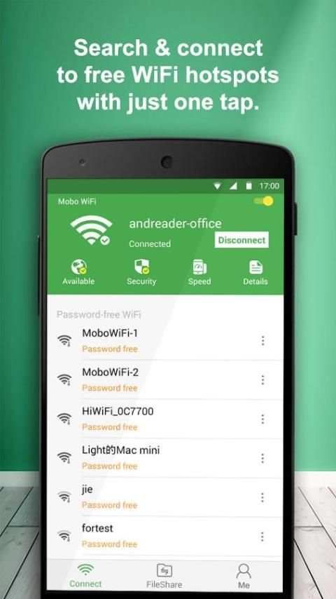 Mobo WiFi - Free WiFi Connect screenshot 5
