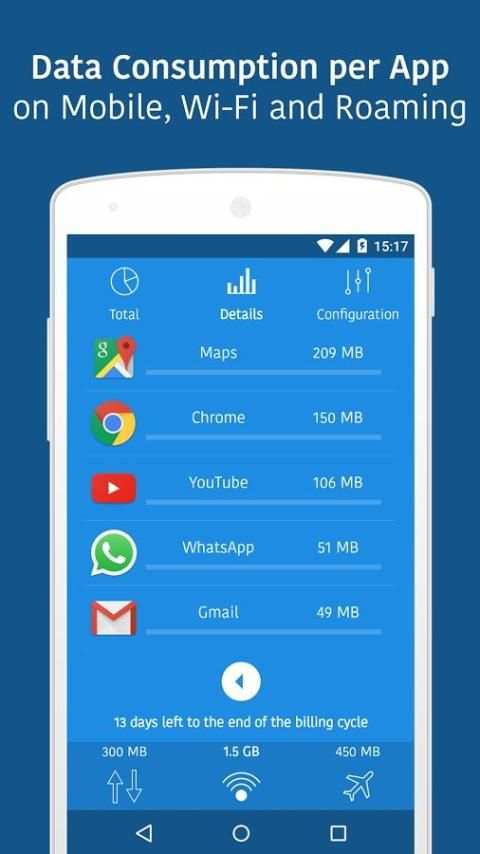 Data Manager Traffic Monitor 4 تصوير الشاشة