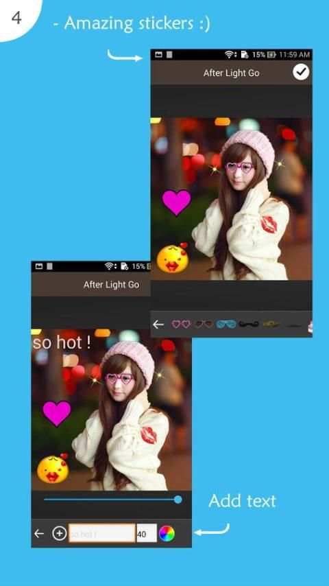 After Light Go - Photo Editor screenshot 2