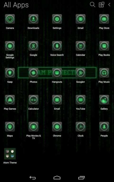 HACKER Atom Theme screenshot 4