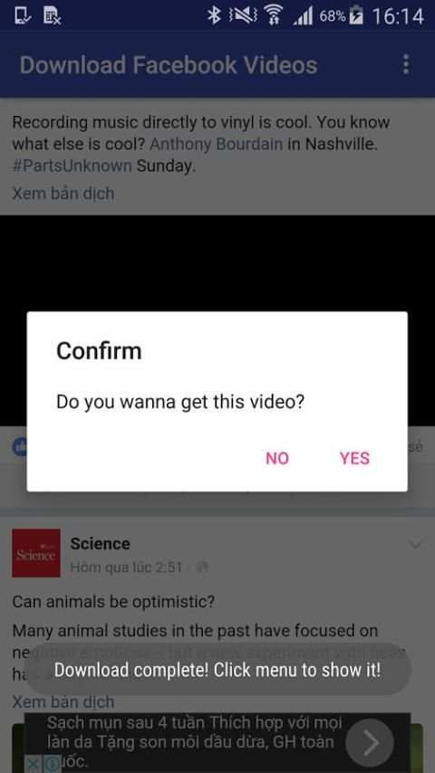 Download Facebook Videos screenshot 3