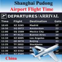 Shanghai Pudong Airport Flight on 9Apps