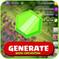 Gems Clash Calculator