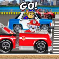 Paw Puppy Train Game