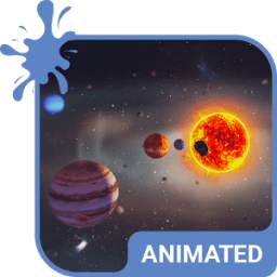 Solar System Animated Keyboard