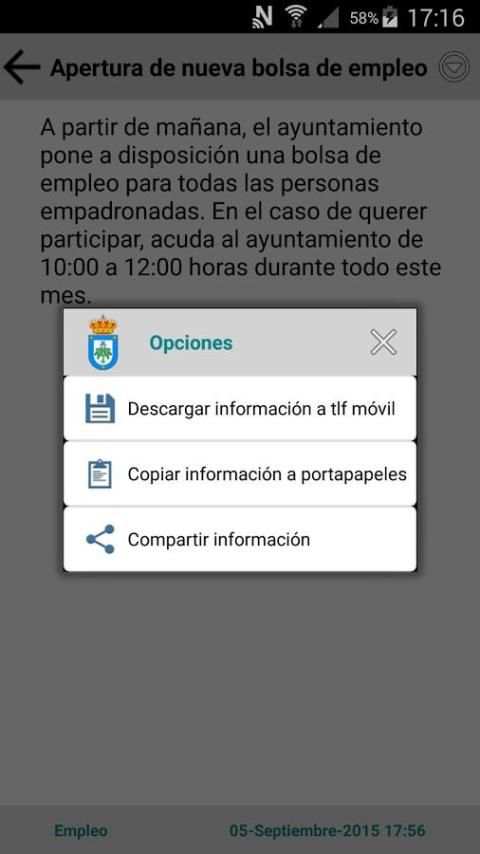 Manchita Informa screenshot 3