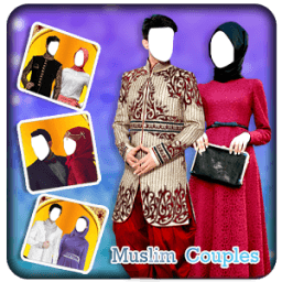 Couple Muslim Photo Suit आइकन