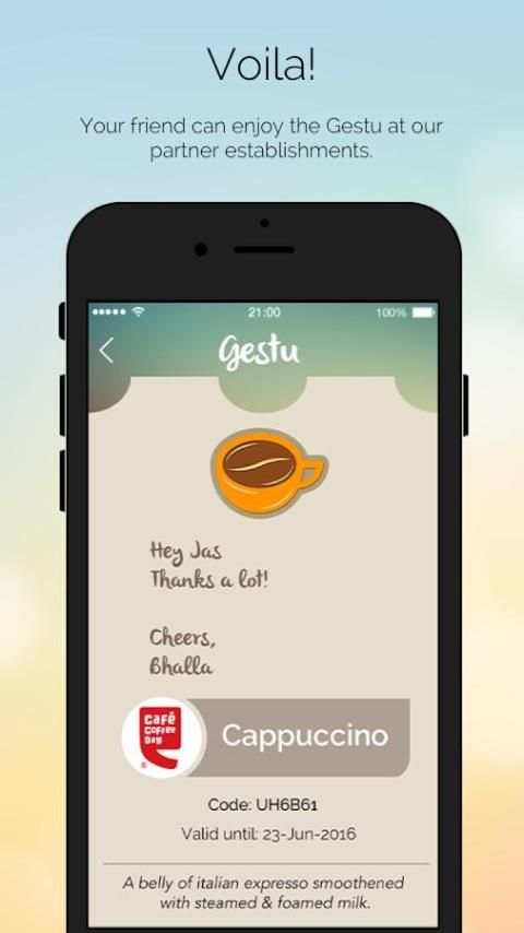 Gestu - Social Gifting screenshot 1
