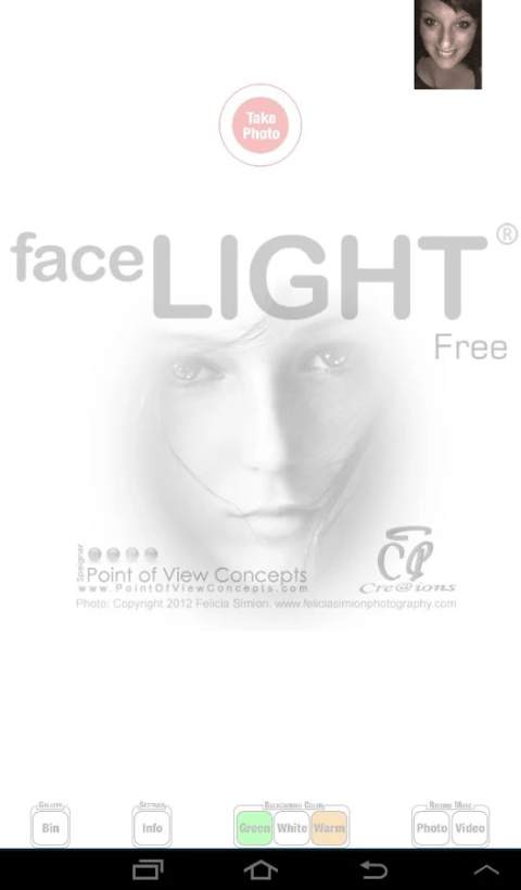 faceLIGHT Selfie Selfies Flash screenshot 7