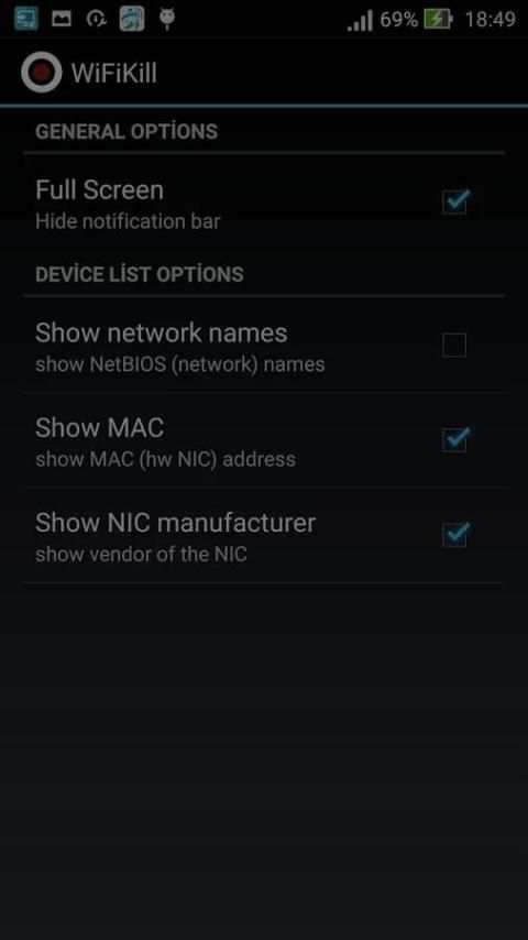 WifiKill screenshot 1