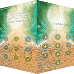 Applock Theme Waterfall أيقونة