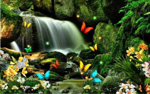 Waterfall Jungle screenshot 2