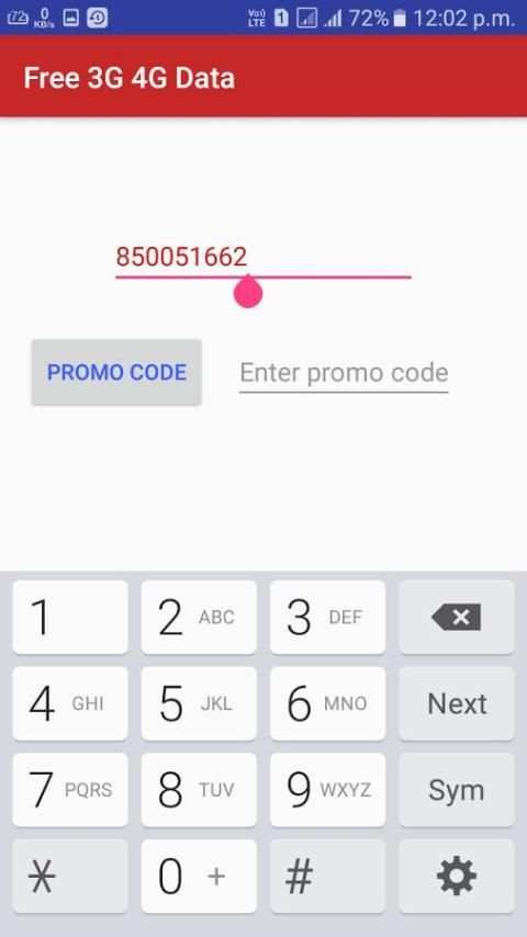 One Year Free 3G/4G Data screenshot 2