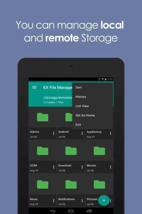 EX File Explorer File Manager स्क्रीनशॉट 1