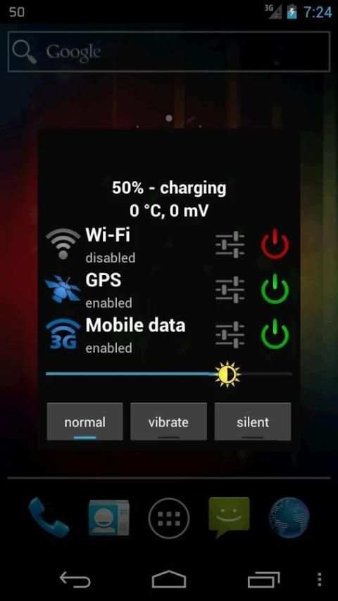 Tiny Battery Widget 7 تصوير الشاشة