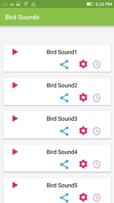 Bird Sounds स्क्रीनशॉट 1