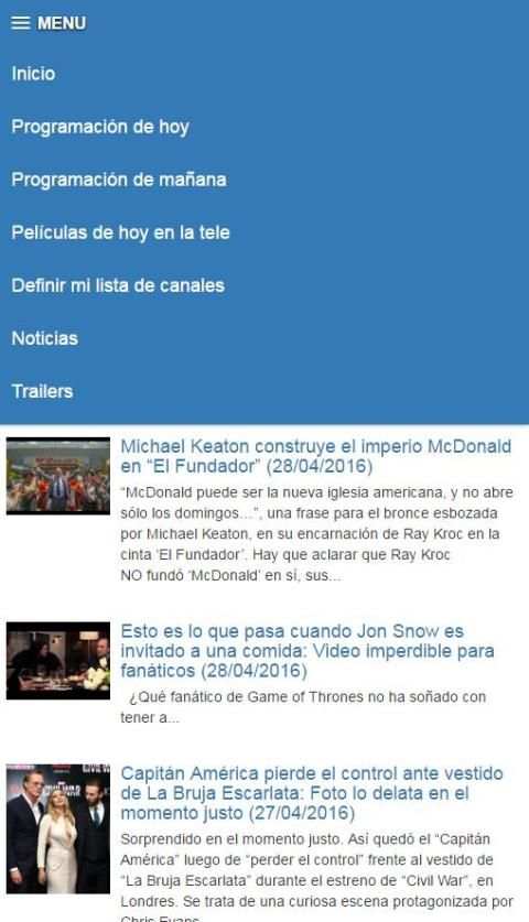 Hoy en TV screenshot 4