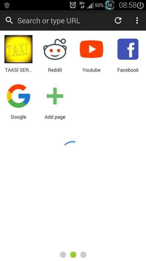 4.5G Browser screenshot 1