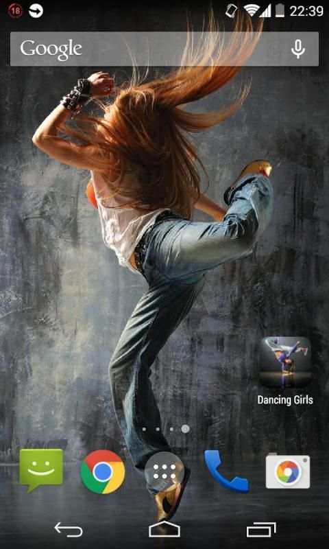 Dancing Girls Live Wallpaper screenshot 3