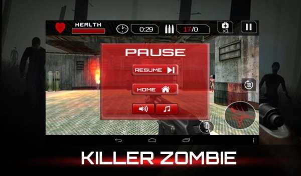 Zombie: DEAD TARGET 3D screenshot 1