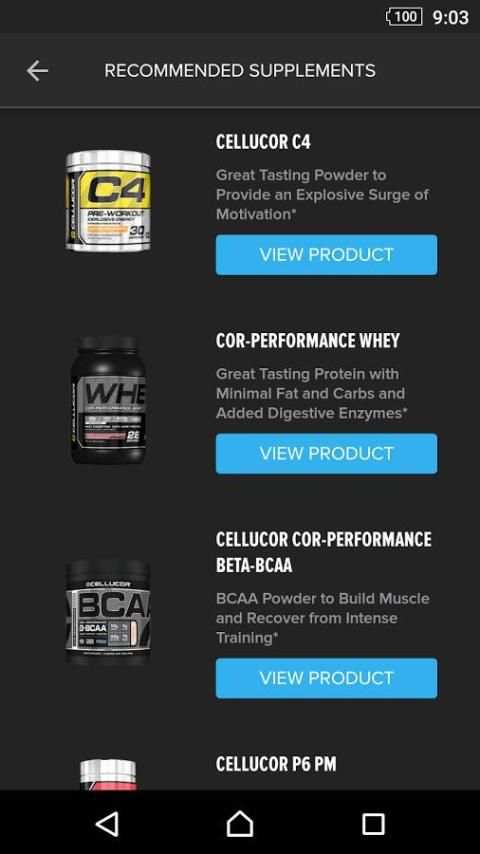 Built by Science by Cellucor screenshot 2