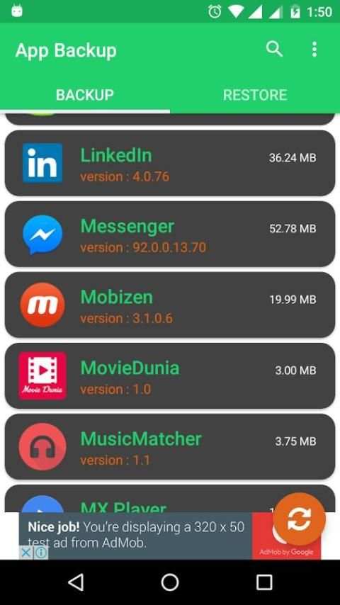 App Backup & Restore-Share APK скриншот 6